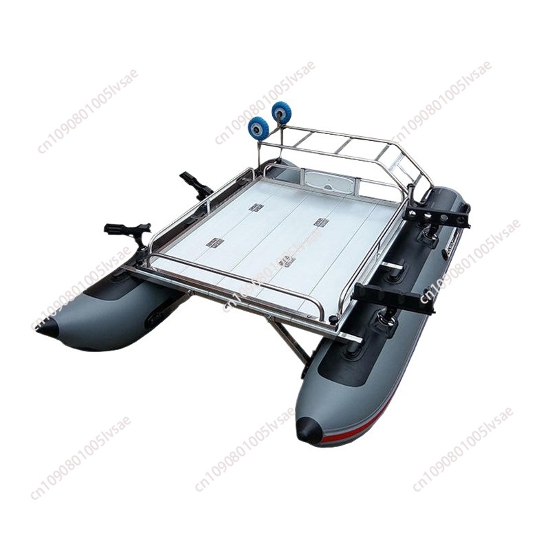 Fishing Boat Inflatable - Alüminyum Güverteli PVC Dubalı 1/2/4 Kişilik